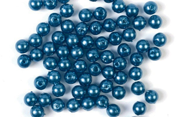 Voksperler 5mm 500g blå